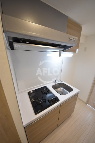 ジアコスモ九条シエルのキッチン|ジアコスモ九条シエル　二口ガスキッチン