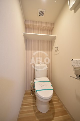 ジアコスモ九条シエルのトイレ|ジアコスモ九条シエル　温水洗浄便座