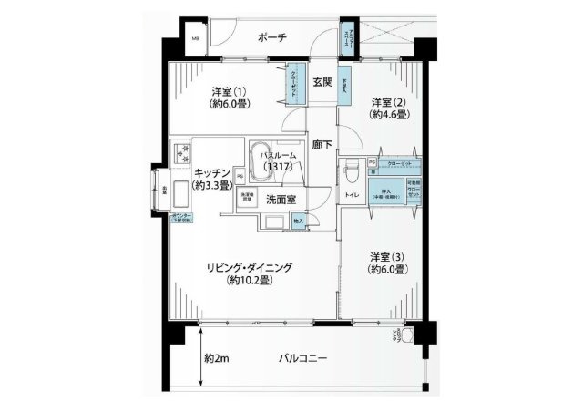 リノベーション済み♪【コスモハイセレナYOKOHAMAEAST】の画像
