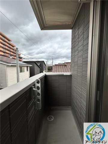 プリメーロ明石のバルコニー