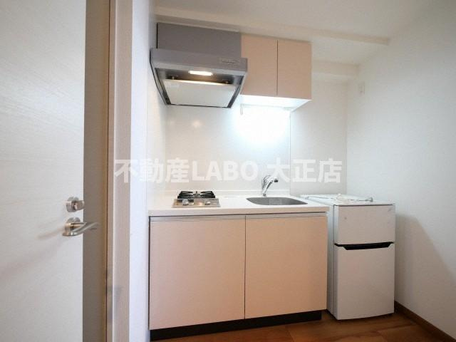 リッツ難波南Ⅱのキッチン