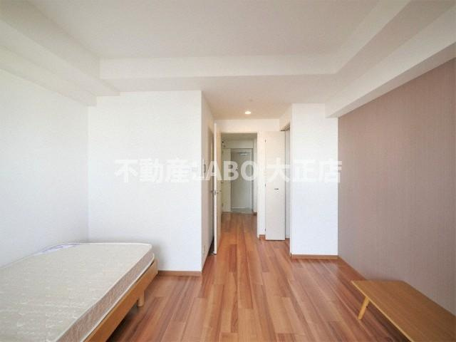 リッツ難波南Ⅱの寝室