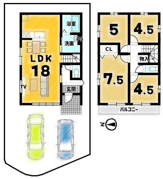 大原野上里鳥見町2期1号地