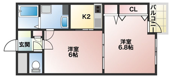 【間取り】 | 仲介手数料０円！HPには初期費用掲載！「プライスホーム」で検索！エスタシオン