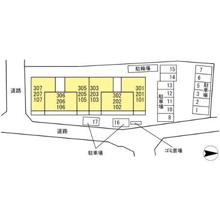 Dear Life の区画図