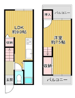 【間取り】 | 川西市霞ケ丘2丁目　中古戸建