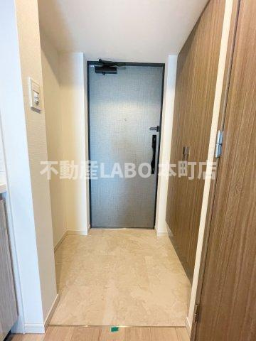 S-RESIDENCEドーム前千代崎の玄関