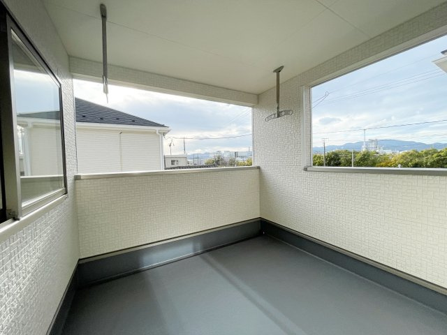 新築戸建・建売　いわき市錦町　錦小・錦中【制震・耐震】のバルコニー