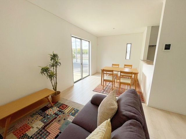 新築戸建・建売　いわき市錦町　錦小・錦中【制震・耐震】の居間・リビング