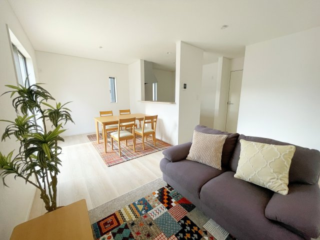 新築戸建・建売　いわき市錦町　錦小・錦中【制震・耐震】の居間・リビング