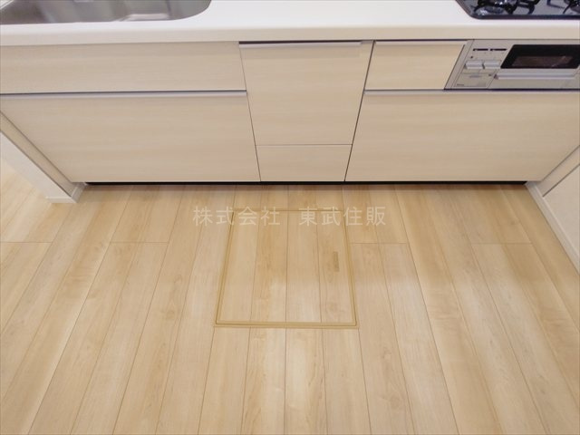 【キッチン】 | 志木市中宗岡第30　全4棟　3号棟 | キッチン床下収納庫