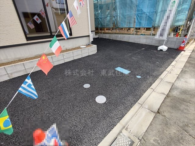 【駐車場】 | 志木市中宗岡第30　全4棟　3号棟 | カースペース