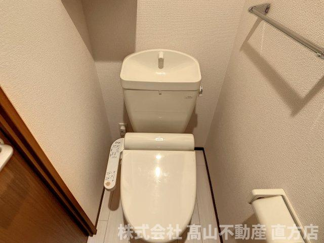 D-HOUSE A棟のトイレ