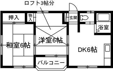 メナージュ野本の間取り