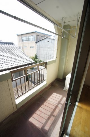 マンション黒崎のバルコニー|バルコニーがあります