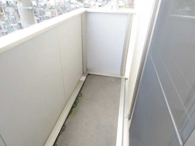 ソレイユDのバルコニー