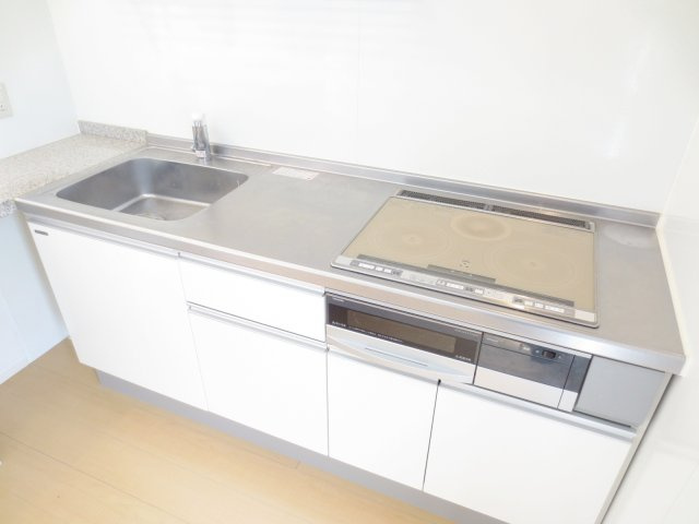 ソレイユDのキッチン