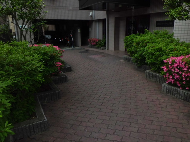 藤和シティホームズ灘のエントランス