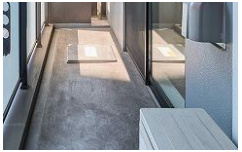 エスタート入谷Ⅱのバルコニー