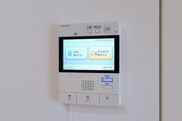 エスタート入谷Ⅱのセキュリティ|モニター付インターフォン