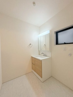 【洗面所】 | 川越市下広谷　新築分譲　東武東上線『鶴ヶ島駅』徒歩17分　【広谷小学区】