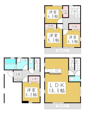 【間取り】 | Kolet川口辻#02