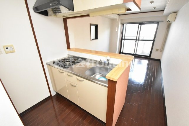 東大阪市菱屋西１丁目の賃貸マンションのキッチン