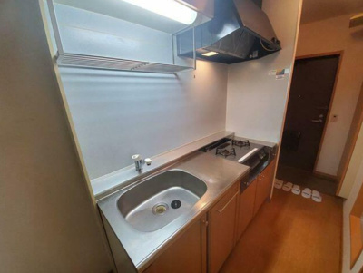 【キッチン】 | パールコート | 2口ガスコンロ＋グリル付☆