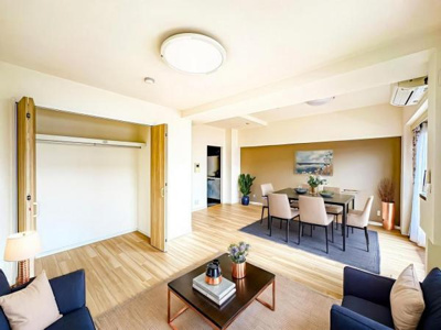 【居間・リビング】 | シティ海老名 | 居間です