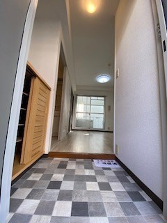 パサージュ北青木の玄関