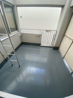 パサージュ北青木のバルコニー