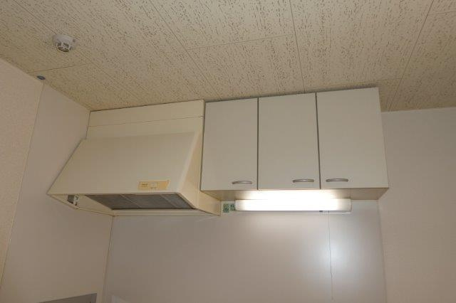 パルクプレッソBのキッチン|キッチン上収納