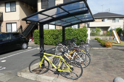 【その他共用部分】 | パルクプレッソB | 自転車置き場