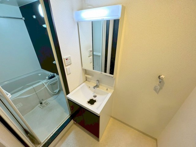 フジパレス神崎川3番館の独立洗面台