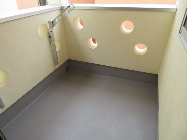 リアンハウス今在家北Ⅱのバルコニー