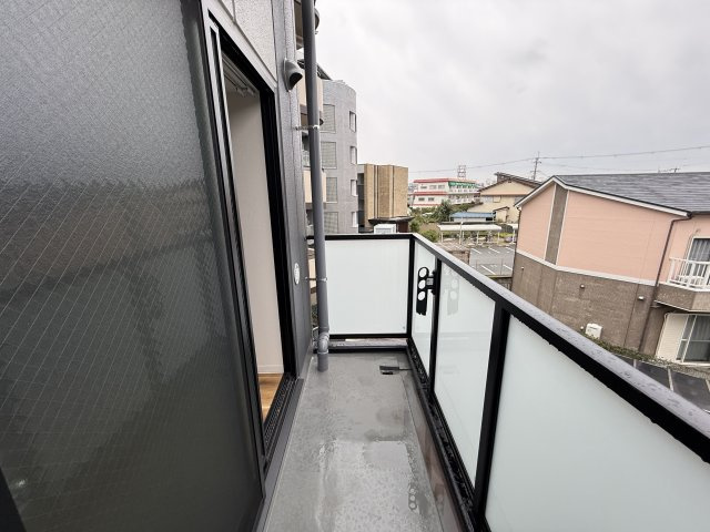 AILE池田のバルコニー
