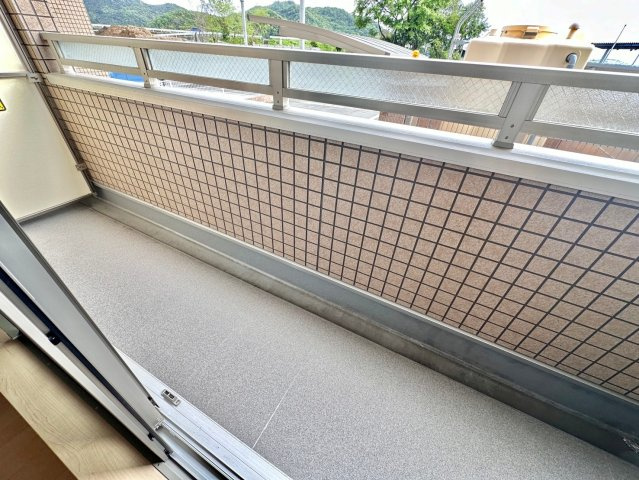エレアージュ東姫路駅前Ⅲのバルコニー