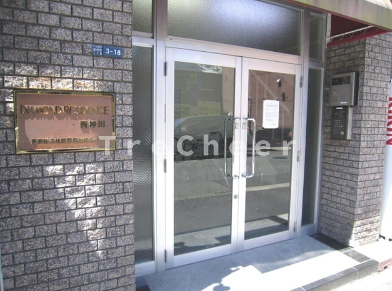 ダイヤモンドレジデンス西神田のエントランス