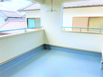 【バルコニー】 | 【20万円ｷｬｯｼｭﾊﾞｯｸ対象物件】クレーデルガーデン安堵町東安堵第5 全1棟 1号棟 | 施工例写真