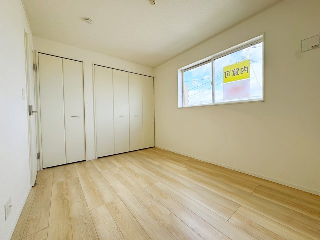 新築戸建・建売　郡山市御前南五丁目　耐震＋制震　朝日が丘小・郡山七中の洋室