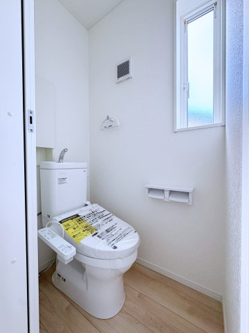 新築戸建・建売　郡山市御前南五丁目　耐震＋制震　朝日が丘小・郡山七中のトイレ