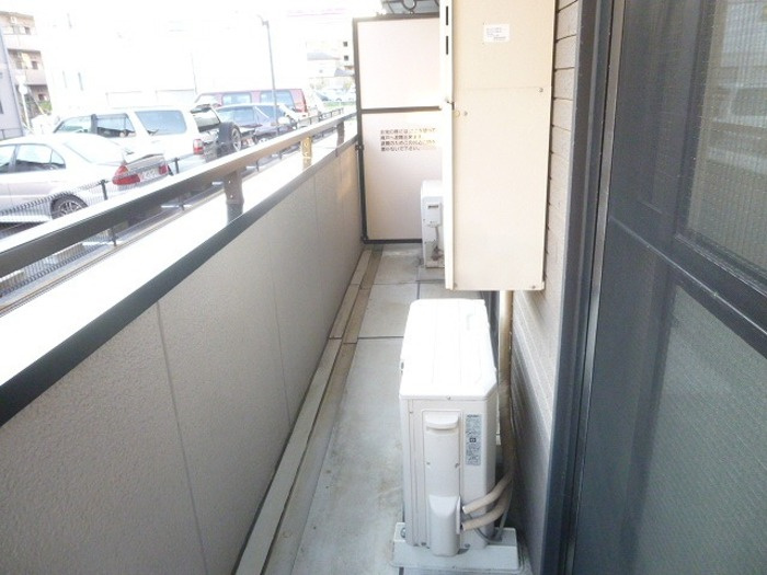 ラ・グランドゥールのバルコニー