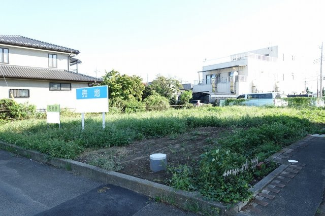 高崎市上中居町　【地型良好74坪】売地の外観|北西から南東方向