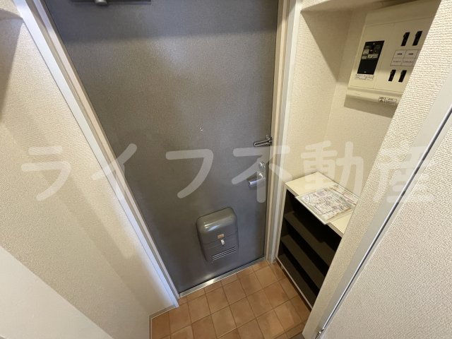 第3グリーンハイツの玄関|明るい玄関です