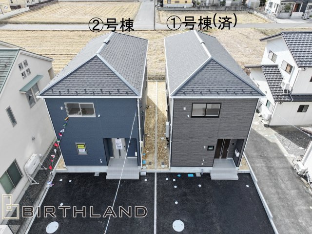 新築戸建・建売　郡山市御前南五丁目　耐震＋制震　朝日が丘小・郡山七中の外観