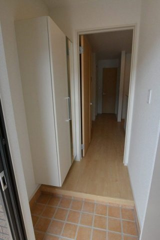 リーフ桜の玄関