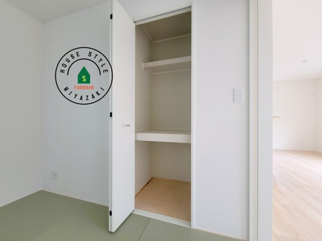 宮崎市恒久第15-1棟（1号棟）の収納|収納には困りません。