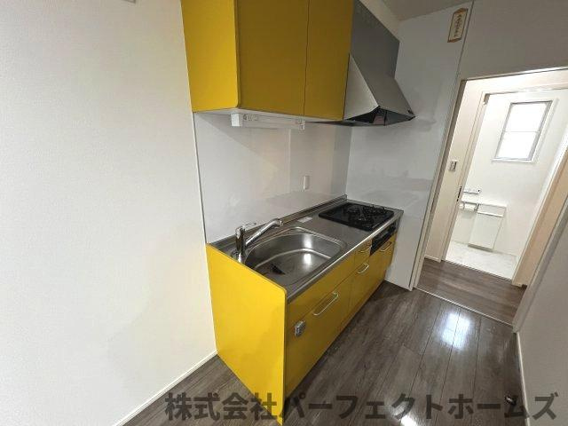 N BASE枚方 Cのキッチン|お料理しやすいキッチンです
