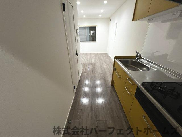 N BASE枚方 Cのキッチン|きれいなキッチンです