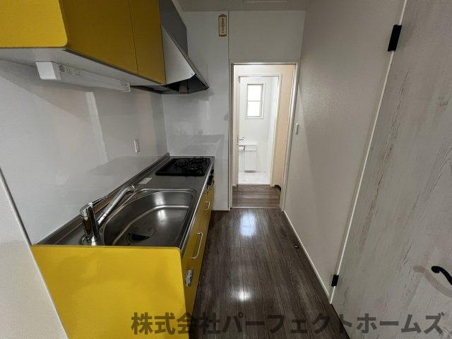 N BASE枚方 Cのキッチン|きれいなキッチンです